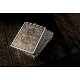 THEORY11 ARTISAN WHITE EDITION POKER PLAYING CARDS PREMIUM DECK