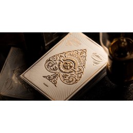 THEORY11 ARTISAN WHITE EDITION POKER PLAYING CARDS PREMIUM DECK