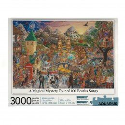 A MAGICAL MYSTERY TOUR OF BEATLES SONGS 3000 PCS PUZZLE 82X115CM AQUARIUS ENT