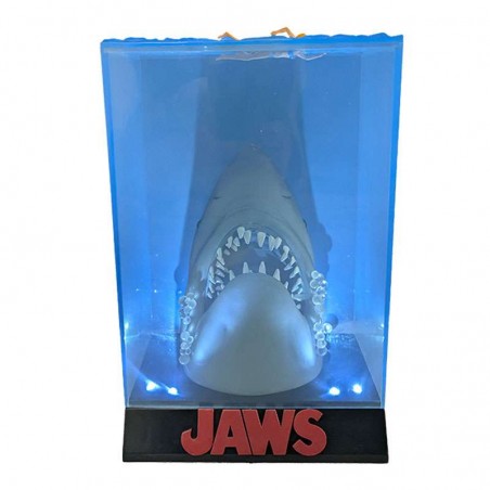 JAWS 3D MOVIE POSTER LIGHT UP FIGURE