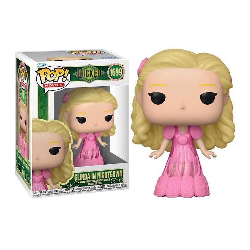 FUNKO FUNKO POP! WICKED GLINDA IN NIGHTGOWN BOBBLE HEAD FIGURE