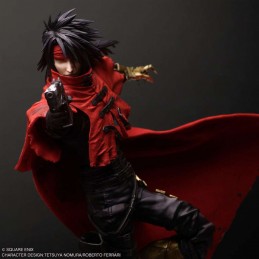 SQUARE ENIX FINAL FANTASY 7 REBIRTH VINCENT VALENTINE PLAY ARTS SHIN 28CM ACTION FIGURE