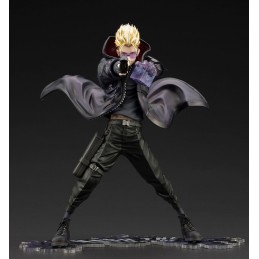 KOTOBUKIYA TRIGUN STAMPEDE ARTFXJ VASH THE STAMPEDE THE GUNMAN IN BLACK VERSION STATUE