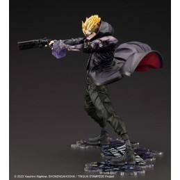 KOTOBUKIYA TRIGUN STAMPEDE ARTFXJ VASH THE STAMPEDE THE GUNMAN IN BLACK VERSION STATUE