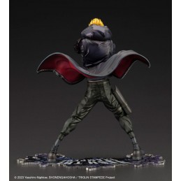 KOTOBUKIYA TRIGUN STAMPEDE ARTFXJ VASH THE STAMPEDE THE GUNMAN IN BLACK VERSION STATUE