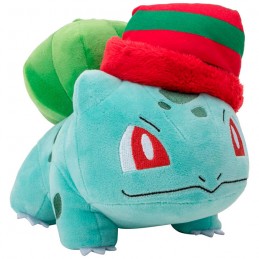 POKEMON BULBASAUR CHRISTMAS 20CM PELUCHE FIGURE JAZWARES