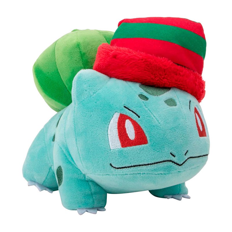 POKEMON BULBASAUR CHRISTMAS 20CM PELUCHE FIGURE JAZWARES