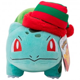 POKEMON BULBASAUR CHRISTMAS 20CM PELUCHE FIGURE JAZWARES