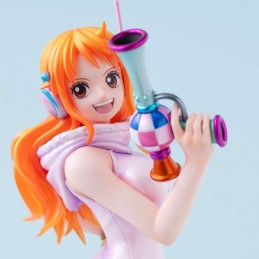 ONE PIECE P.O.P. EVOLUTIONARY HISTORY NAMI STATUA FIGURE MEGAHOUSE