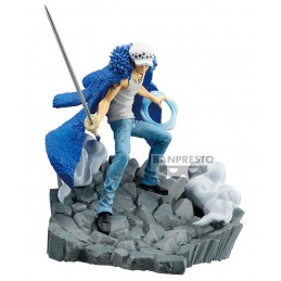 ONE PIECE TRAFALGAR LAW SENKOZEKKEI STATUA FIGURE BANPRESTO