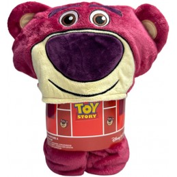 TOY STORY 4 LOTSO COPERTA PILE CON CAPPUCCIO 120X150CM LYO