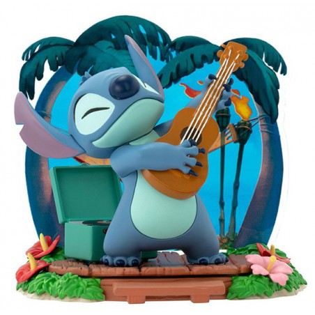 LILO AND STITCH GUITAR STITCH SUPER FIGURE COLLECTION STATUA