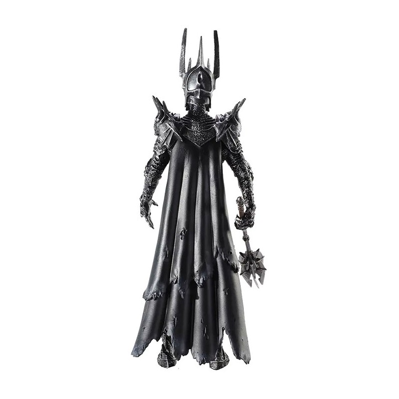 NOBLE COLLECTIONS THE LORD OF THE RINGS SAURON BENDYFIGS ACTION FIGURE