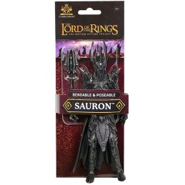 NOBLE COLLECTIONS THE LORD OF THE RINGS SAURON BENDYFIGS ACTION FIGURE