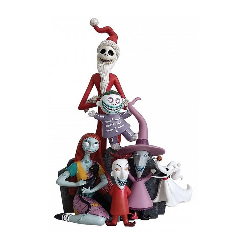 THE NIGHTMARE BEFORE CHRISTMAS HOLIDAY PERSONAGGI STATUA FIGURE DIORAMA ENESCO