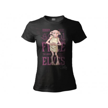 T SHIRT LADY HARRY POTTER DOBBY