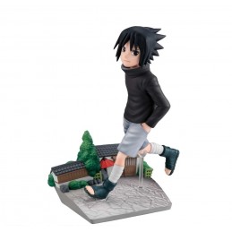 MEGAHOUSE NARUTO SHIPPUDEN SASUKE UCHIHA GO G.E.M. SERIES STATUE PVC FIGURE