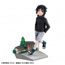 MEGAHOUSE NARUTO SHIPPUDEN SASUKE UCHIHA GO G.E.M. SERIES STATUE PVC FIGURE