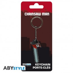 ABYSTYLE CHAINSAW MAN HEAD METAL KEYCHAIN