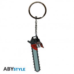 ABYSTYLE CHAINSAW MAN HEAD METAL KEYCHAIN