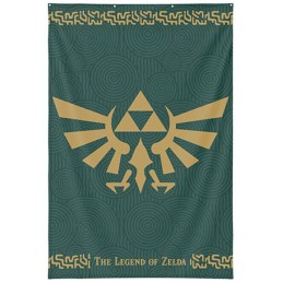 THE LEGEND OF ZELDA LOGO WALL DECOR 125X85CM TELO DECORATIVO LYO