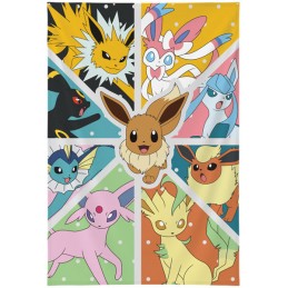 POKEMON EEVEE TRANSFORMATIONS WALL DECOR 125X85CM TELO DECORATIVO LYO