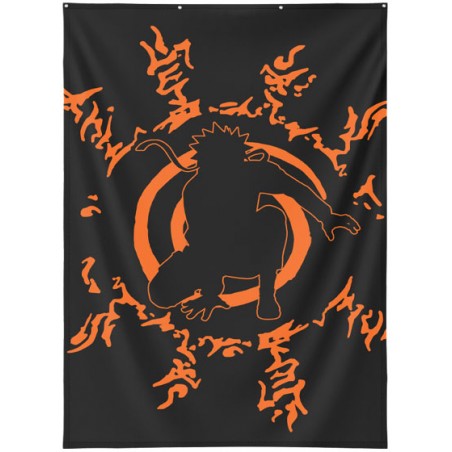 NARUTO SHIPPUDEN WALL DECOR 125X85CM TELO DECORATIVO