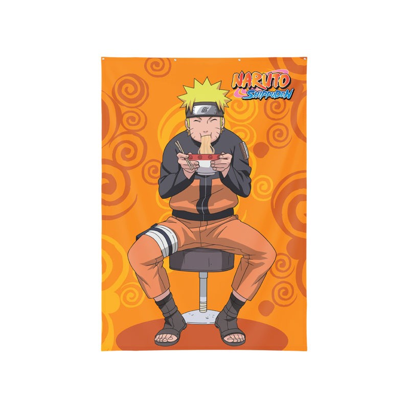 NARUTO SHIPPUDEN RAMEN WALL DECOR 125X85CM TELO DECORATIVO LYO