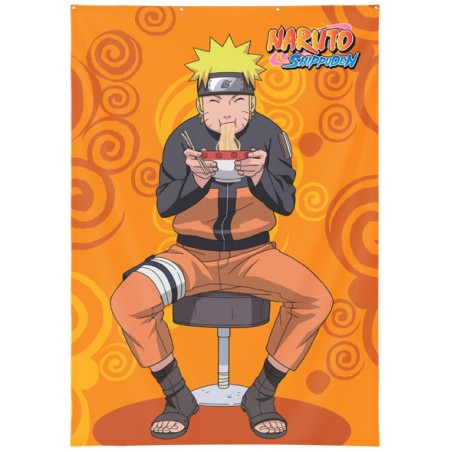 NARUTO SHIPPUDEN RAMEN WALL DECOR 125X85CM TELO DECORATIVO