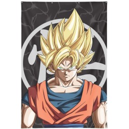 DRAGON BALL Z GOKU SUPER SAIYAN WALL DECOR 125X85CM TELO DECORATIVO LYO