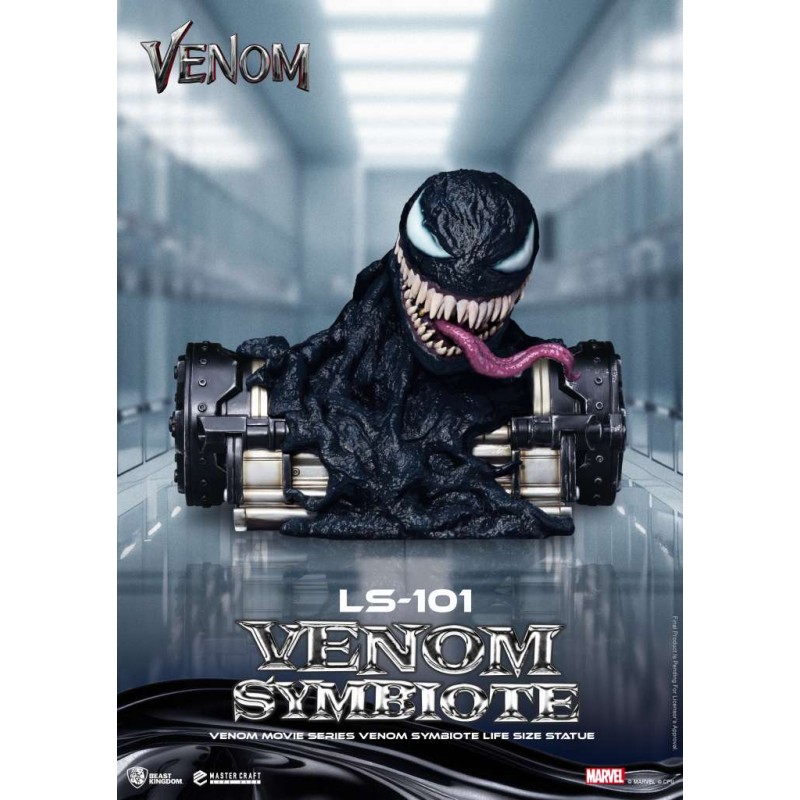 BEAST KINGDOM VENOM MOVIE SERIES VENOM SYMBIOTE LIFE SIZE LS-101 STATUE FIGURE