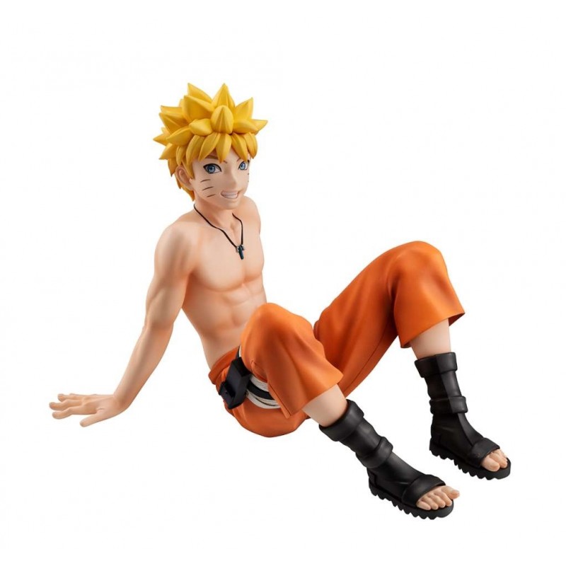 NARUTO SHIPPUDEN NARUTO GEM PALM SIZE STATUA FIGURE MEGAHOUSE