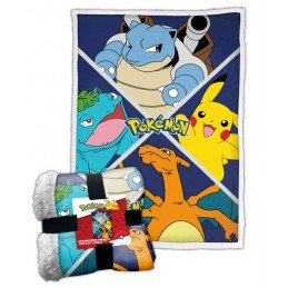 LYO POKEMON CLASSIC FLEECE SHERPA BLANKET 100X150CM