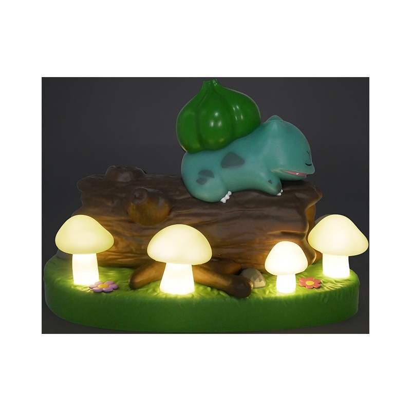 POKEMON BULBASAUR LIGHT UP SCENE DIORAMA LAMPADA TEKNOFUN