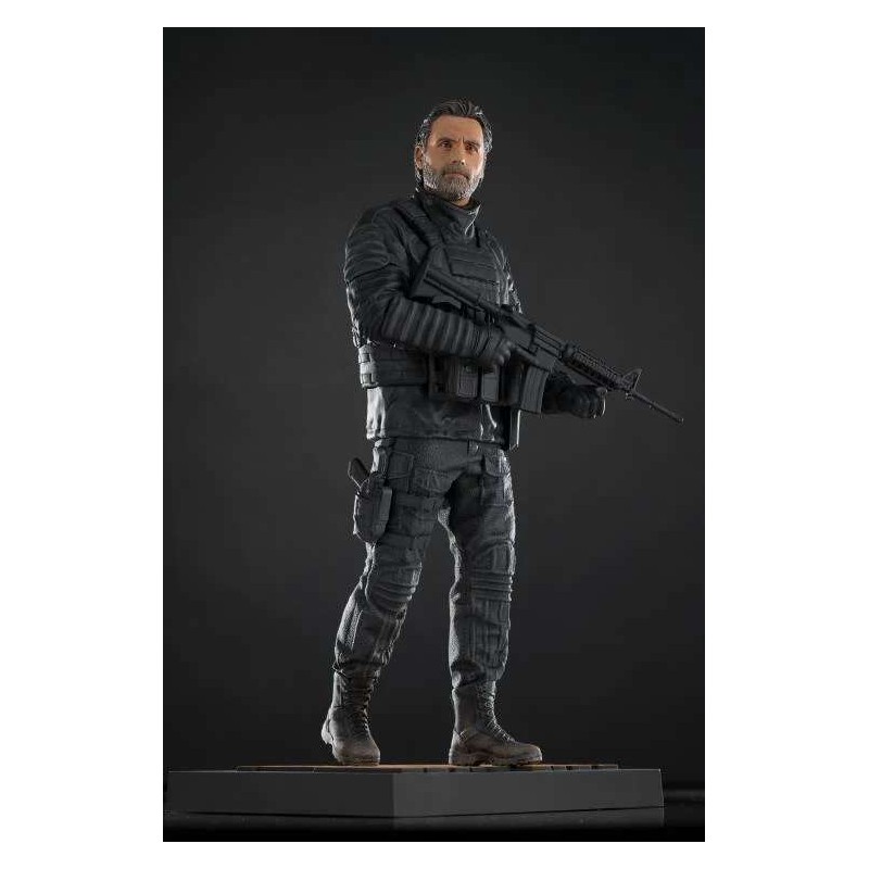 MC FARLANE THE WALKING DEAD RICK GRIMES RESIN STATUE FIGURE