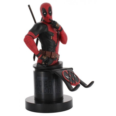 MARVEL DEADPOOL AND WOLVERINE BUST DEADPOOL CABLE GUY STATUA 20CM FIGURE