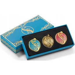 NOBLE COLLECTIONS WICKED SHIZ UNIVERSITY 3 PINS COLLECTOR SET