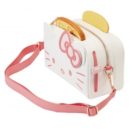 SANRIO HELLO KITTY TOSTAPANE BORSA A TRACOLLA E PORTATESSERE LOUNGEFLY