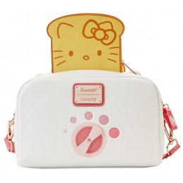 LOUNGEFLY HELLO KITTY TOASTER CROSSBODY BAG AND CARD HOLDER