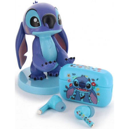 DISNEY STITCH EAR BUDS AND CABLE GUY FIGURE BUNDLE