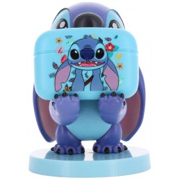 EXQUISITE GAMING DISNEY STITCH EAR BUDS AND CABLE GUY FIGURE BUNDLE