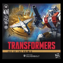 HASBRO TRANSFORMERS AGE OF THE PRIMES SERIES AERIAL SILVERBOT ACTION FIGURE