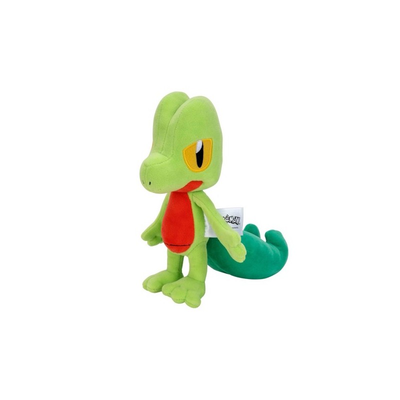 JAZWARES POKEMON TREECKO 20CM PLUSH FIGURE