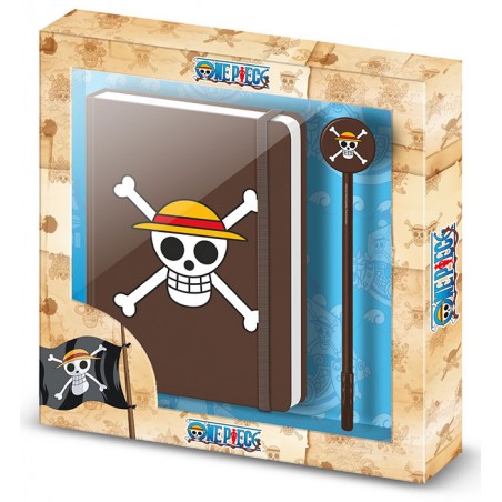 ONE PIECE DIARY AND BALLPEN GIFT SET