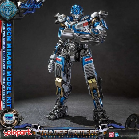 TRANSFORMERS RISE OF THE BEASTS MIRAGE MODEL KIT AMK PRO SERIES ACTION FIGURE