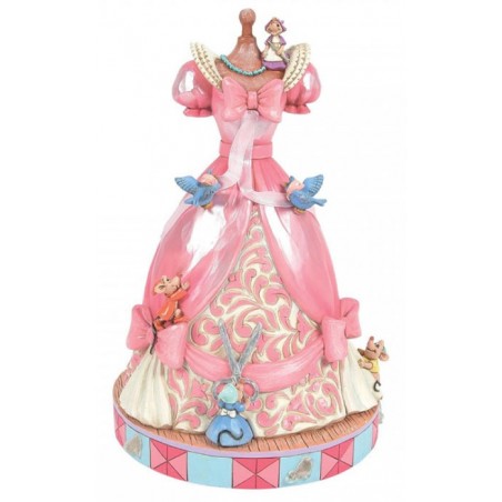 CENERENTOLA DRESS DISNEY TRADITIONS STATUA FIGURE