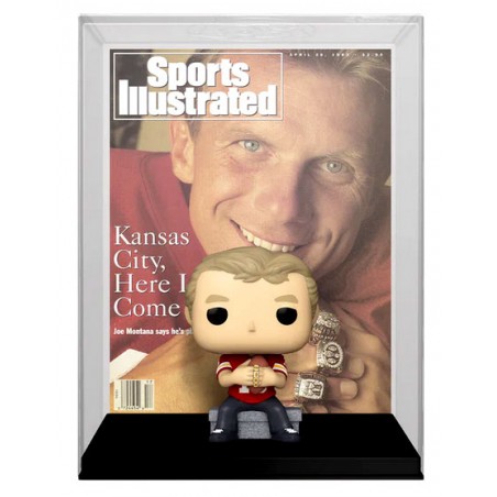 FUNKO POP! SPORT ILLUSTRATED COVER JOE MONTANA BOBBLE HEAD FIGURE