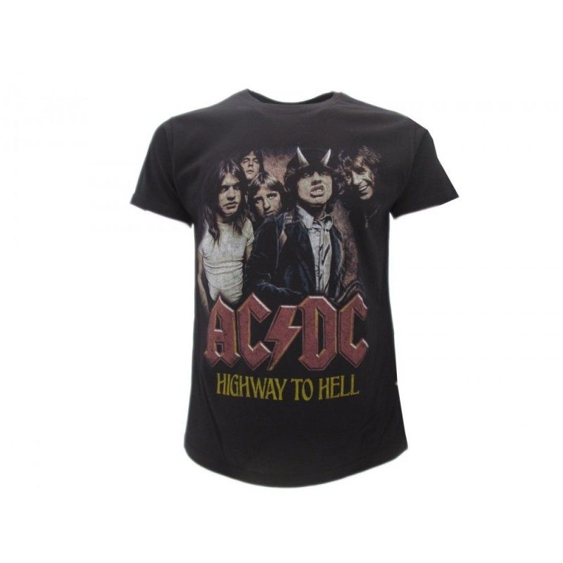 MAGLIA T SHIRT AC DC HIGHWAY TO HELL