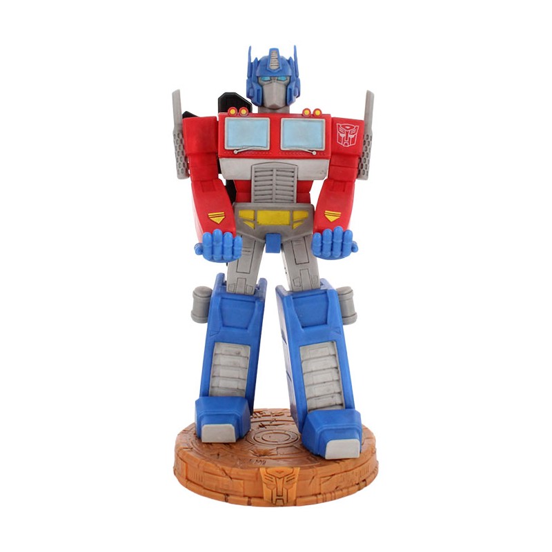 EXQUISITE GAMING TRANSFORMERS CABLE GUY OPTIMUS PRIME STATUE 20CM FIGURE