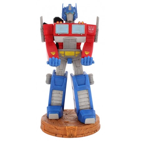 TRANSFORMERS CABLE GUY OPTIMUS PRIME STATUE 20CM FIGURE